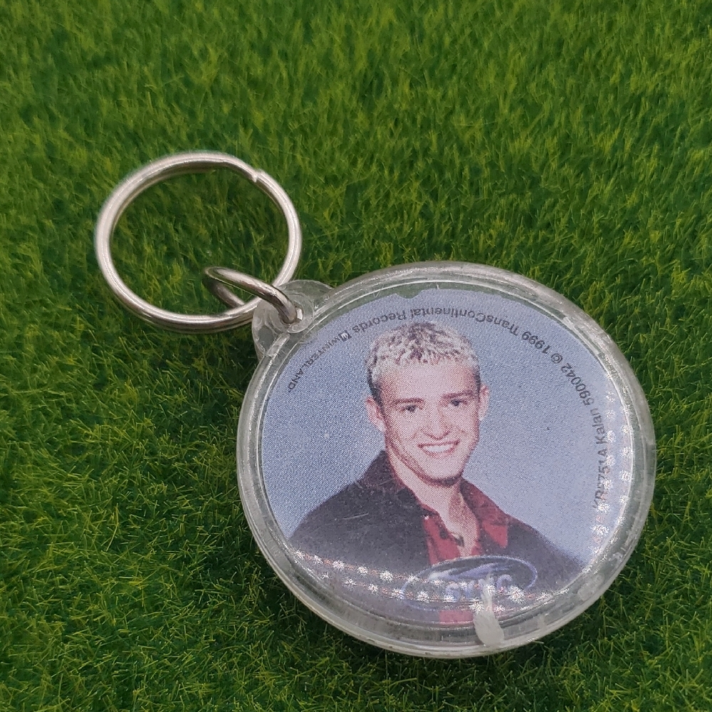 90s Justin Timberale Keychain P337